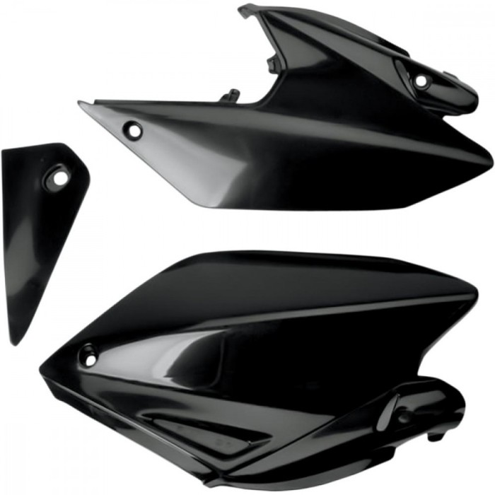 Laterale spate CRF250 X &#039;04-&#039;0, negre Cod Produs: MX_NEW HO03647001