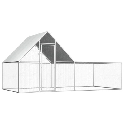 Gossi cotet pentru pasari, 4 x 2 x 2 m, otel galvanizat foto