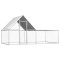 Gossi cotet pentru pasari, 4 x 2 x 2 m, otel galvanizat