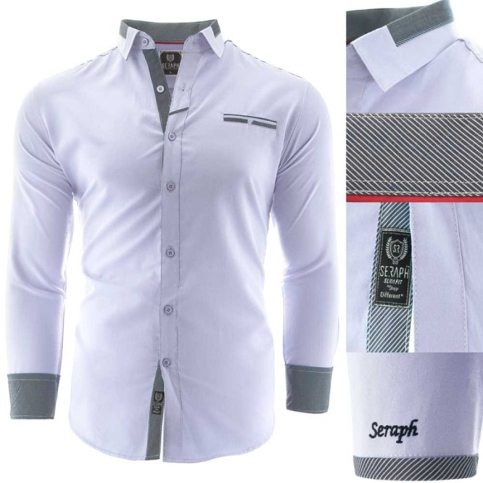 Camasa pentru barbati, bleu, Slim fit, casual, cu guler - La Spezia Camasa pentru barbati, bleu, Slim fit, casual, cu guler - La Spezia