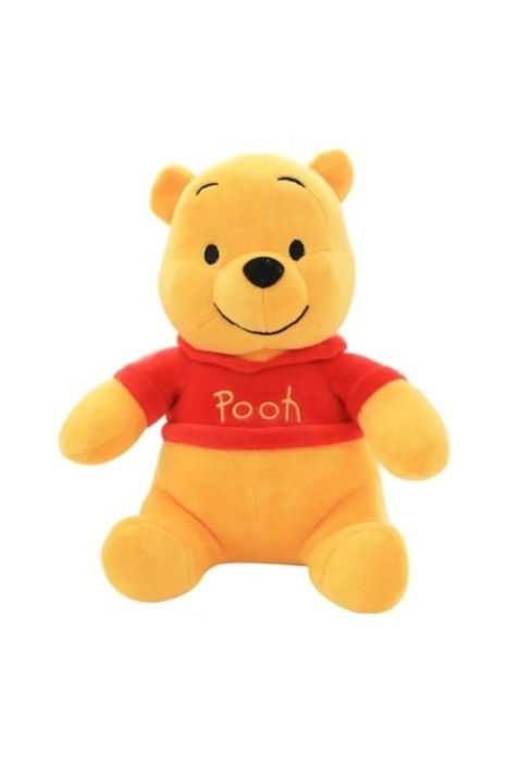 Ursuleț de pluș, tip Winnie the Pooh, multicolor, 35 cm