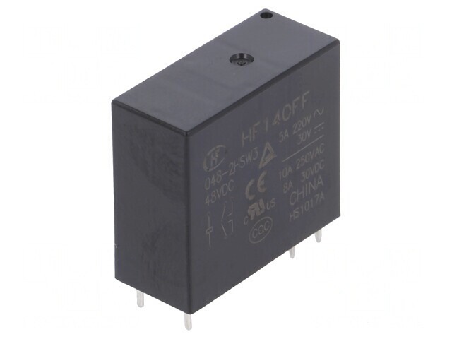 Releu Electromagnetic DPST-NO 48VDC 10A 250VAC
