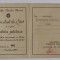 LEGITIMATIE CARE ATESTA CONFERIREA MEDALIEI JUBILIARE &#039; A XX -A ANIVERSARE A ZILEI FORTELOR ARMATE ALE R.P.R. &#039; , 1964