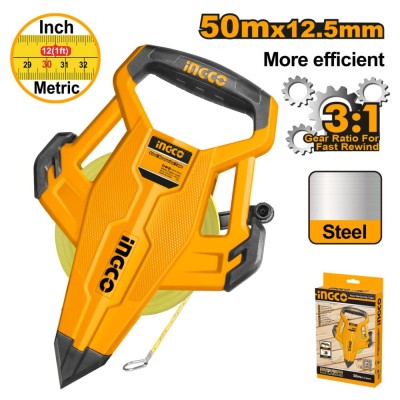 Ruleta 50 m banda metalica - Ingco HSMT8550 foto