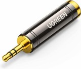 ADAPTOR audio Ugreen, &quot;AV168&quot; jack 3.5 mm (T) la 6.35 mm(M), negru &quot;60711&quot; - 6957303867110