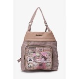 Sweet Candy Synthetic Backpack with Doll Design C-260-24A