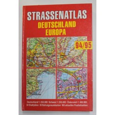 STRASSENATLAS DEUTSCHLAND , EUROPA , 1994 -1995