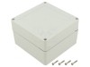 Carcasă Universală 120x120x75mm cu Bucşă din Alamă, KRADEX