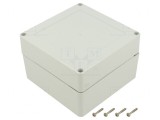 Carcasă Universală 120x120x75mm cu Bucşă din Alamă, KRADEX
