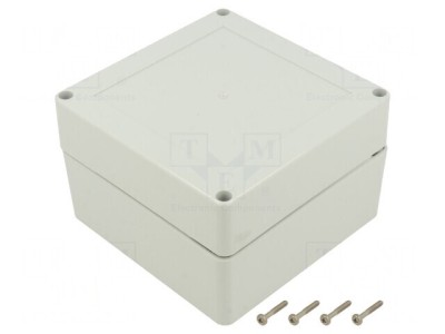 Carcasă Universală 120x120x75mm cu Bucşă din Alamă foto