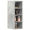 vidaXL Dulap suspendat &ldquo;Riga&rdquo;, gri beton, 20x29,5x60 cm