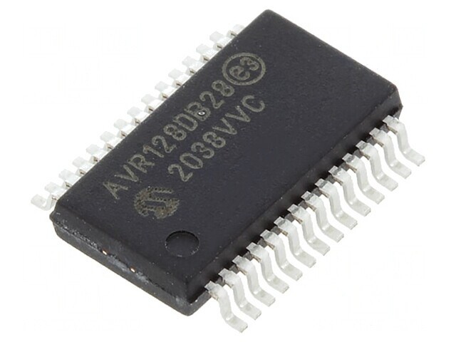 Microcontroler AVR SSOP28 1,8-5,5VDC AVR128 AVR-DA