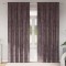 Draperie cu perdele 2 pcs Maro 225 x 140 cm Catifea