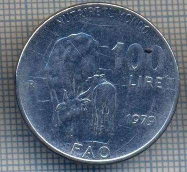 AX 1389 MONEDA - ITALIA - 100 LIRE-ANUL 1979 FAO -STAREA CARE SE VEDE foto