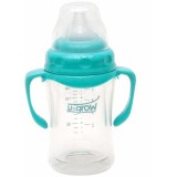 Biberon din sticla 120 ml, gat larg A-1055