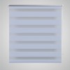 Stor zebra 50 x 100 cm alb