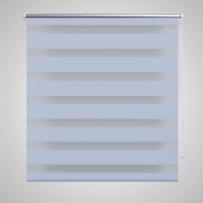 Stor zebra 50 x 100 cm alb