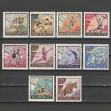 Olimpiada de la Roma Sc.2359-2368 (Scott) 1960