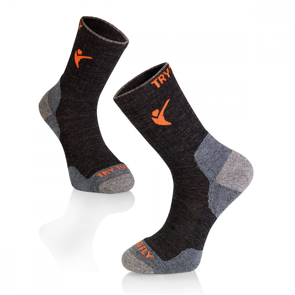 Șosete Pirin Hill Hiking Socks Gri - Antracit, 35 | Okazii.ro