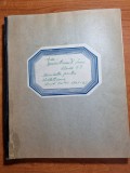 Caiet Nescris 1941, 208 Pagini - Stare Buna - Ideal Colectie/Scris