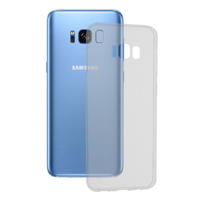 Husa pentru Samsung Galaxy S8 Plus, Techsuit Clear Silicone, Transparent foto