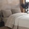 Cuvertura de pat Valentini Bianco, 240x240cm, Rustic Collection, Model YT002 Brown