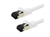 Cablu de retea RJ45 S/FTP Cat.8 (Class I) LSOH 2m Alb, Value 21.99.1872