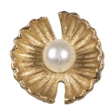 Cumpara ieftin Buton mobilier metal auriu &Oslash; 3x6 cm