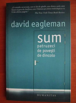 David Eagleman - Sum patruzeci de povesti de dincolo foto