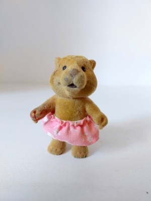 Tigrisor / tigru pui Sylvanian Families, vintage, 6cm, colectie foto