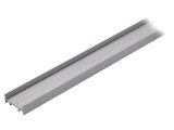 Profil aluminiu anodizat 1m pentru module LED natural VARIO30-01