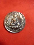 Medalie orientala budista , metal ,d=3cm