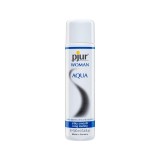 Lubrifiant pe bază de apă PJUR Woman AQUA Silky Smooth, pentru femei, testat dermatologic, fără gust și miros, 100 ml