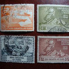 KENYA UGANDA TANGANIKA 1949 SERIE UPU