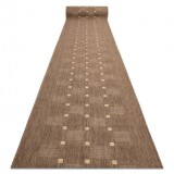 Traversa sisal Floorlux model 20079 coffe si mais, 100 cm