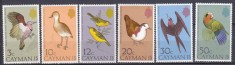 DB1 Fauna Pasari 1975 Ins. Cayman 6 v. MNH