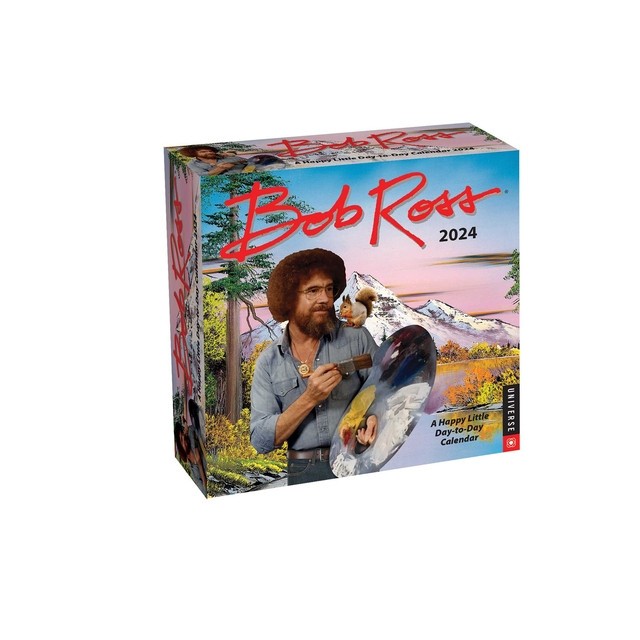 Bob Ross 2024 Day-To-Day Calendar