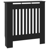 Cumpara ieftin Masca pentru calorifer, negru, 78 cm, lemn prelucrat