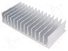 Radiator extrudat, aluminiu, 80mm x 165mm, STONECOLD -