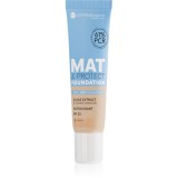 Bell Hypoallergenic Mat &amp; Protect machiaj matifiant de lungă durată SPF 25 culoare 06 Caramel 30 g