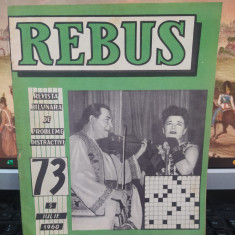 Rebus, revistă bilunară de probleme distractive, nr. 73, 5 iul. 1960, 111