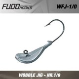 Jig Fudo Wooble BN black nickel Nr.1/0 3.5g 7buc/plic