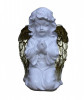 Statueta decorativa, Inger, Alb, 33 cm, DV87-5Z