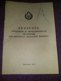 Statutul unitatilor si detasamentelor de pionieri din REPUBLICA SOC.ROMANIA-1971