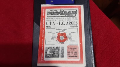 program UTA - FC Arges foto