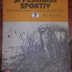 Lot 3 Reviste/Revista Vanatorul si pescarul SPORTIV 1981,stare Foto,T.GRATUIT