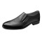 Pantofi barbati eleganti din piele naturala negru fara siret - GKR117ELN