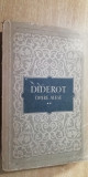 Myh 42s - Diderot - Opere alese - volumul 2 - ed 1957
