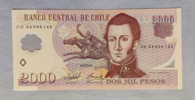 Chile - 2000 Pesos (2004) foto