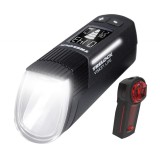 Set Lumini Bicicleta Trelock Ls 660 I-Go Vision Lite/Ls 740 Vector Signal - Negru Ultimate FactoryBikes